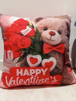 Cuscino Orsacchiotto San Valentino