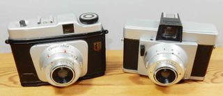 1768-Lote 15 cámaras Fujica,Voigtlander,Agfa,pieza