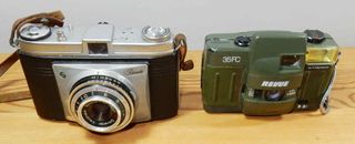 1768-Lote 15 cámaras Fujica,Voigtlander,Agfa,pieza