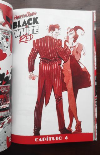 Harley Quinn: Black + White + Red
