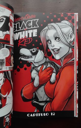 Harley Quinn: Black + White + Red