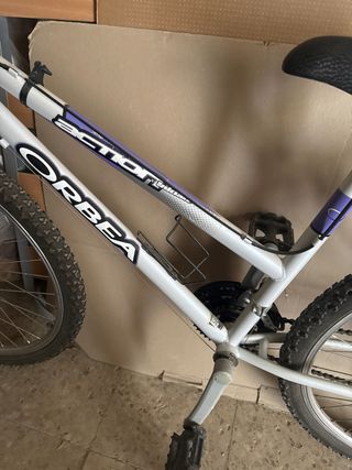 Bicicleta Orbea Blanca