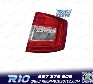PILOTO DCH PARA SKODA OCTAVIA KOMBI 13-16 BLANCO ROJO