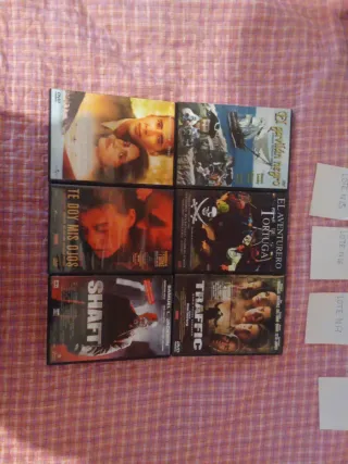 Lote 6 Películas DVD Acción/Aventura