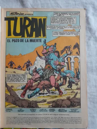 Conan el Bárbaro 149, 153 y 157