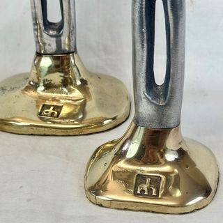 3 Candelabros David Marshall Bronce Latón