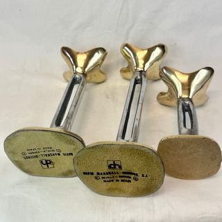 3 Candelabros David Marshall Bronce Latón