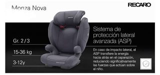 Silla coche grupo 2/3 (15-36kg)