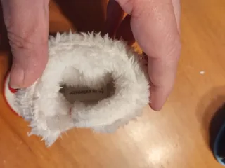 Lote 2 pares botitas bebé invierno talla 17