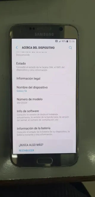 Samsung Galaxy S6 SM-G920F 64 GB