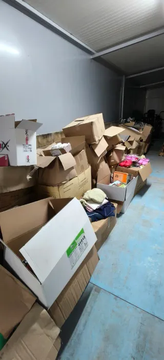 Lote 25 palets mercancía variada