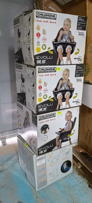 Lote 25 palets mercancía variada