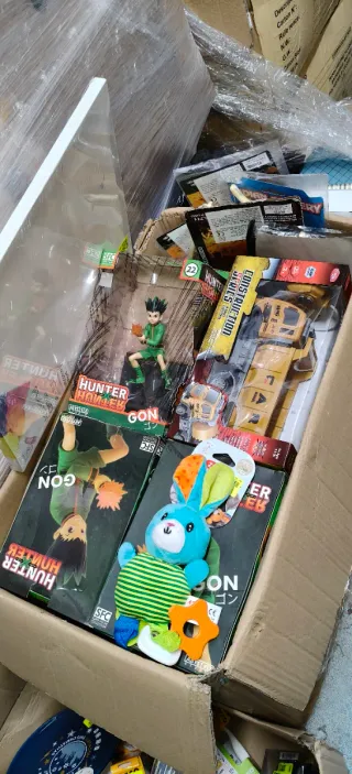 Lote 25 palets mercancía variada