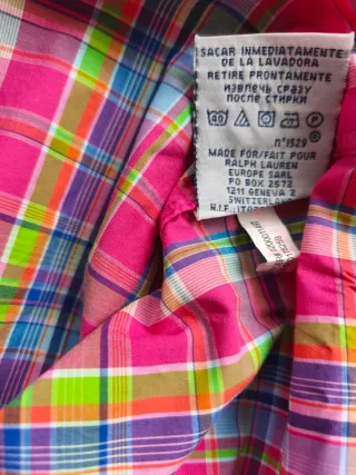 Camicia Polo Ralph Lauren a quadri Taglia S