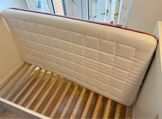 Maxicuna convertible con barandilla y colchón