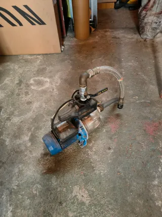 Bomba de agua para riego o sanitaria