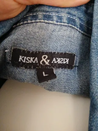 Camicia jeans donna senza maniche