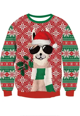 Suéter Navideño Ugly Sweater Talla M