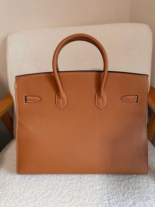 Bolso Hermes Birkin Epsom Gold como nuevo