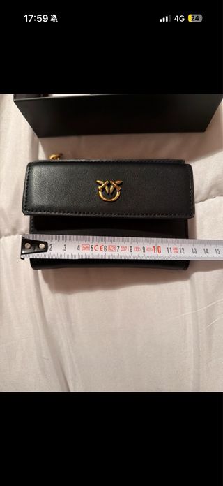 Portafoglio Pinko nero