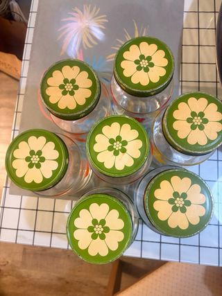 Tarros vintage de cocina