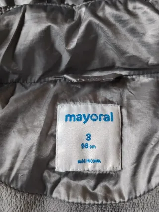 Abrigo/ Chaquetón niña Mayoral 3 años