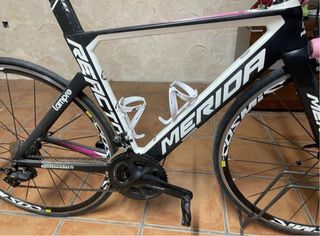 Bici carretera carbono Merida Reacto poco uso
