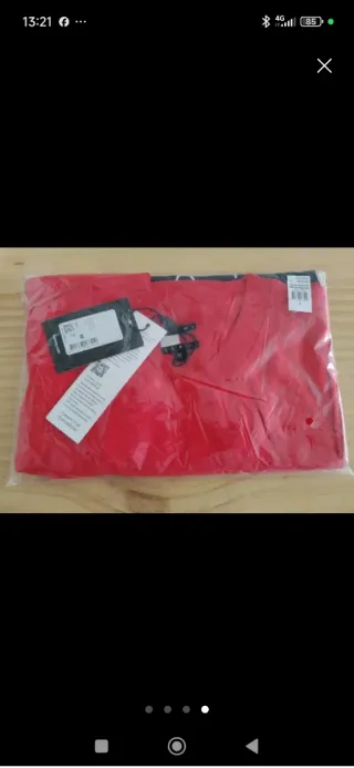 Camiseta Tommy Jeans roja Original