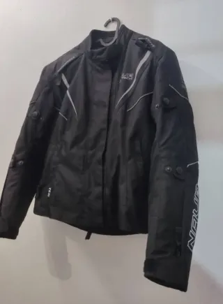 Chaqueta Moto Talla M Negra