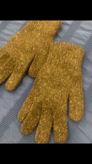 Guantes dorados