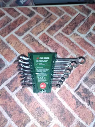 Set Llaves Fija y Estrella Parkside