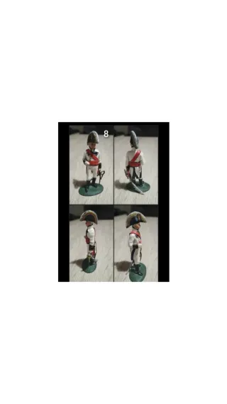 8 Soldatini di piombo storici da diverse collezioni