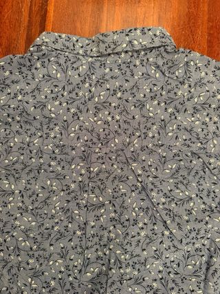 Camicia uomo Kiabi fantasia floreale taglia 3XL