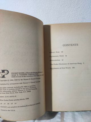 The pocket dictionary of American slang: A popu...