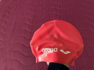 Cuffia nuoto Arena silicone rosa