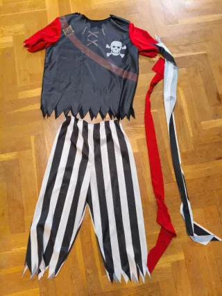 Disfraz Pirata Rey Niño Talla 5-7 años