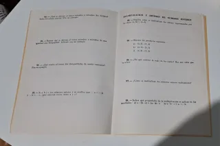 Librito ejercicios de Matematicas