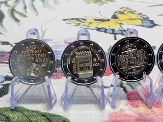 Lotto 5 Monete 2 Euro Commemorative