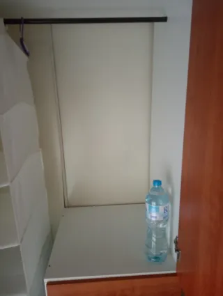 Armario madera con espejo y cajones