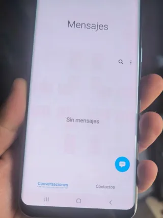 Samsung s8+ pantalla fantasma/trasera rota leer