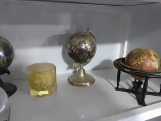 Lote 7 Globos Terraqueos Decorativos