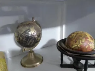 Lote 7 Globos Terraqueos Decorativos