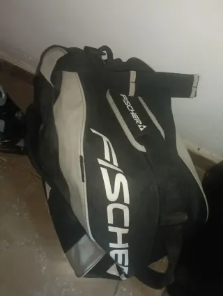 Botas de esquí Fischer y bolsa