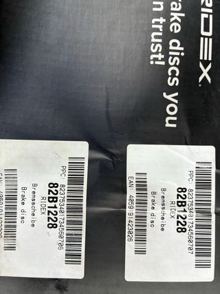 Discos de freno traseros ventilados Jaguar XJ6
