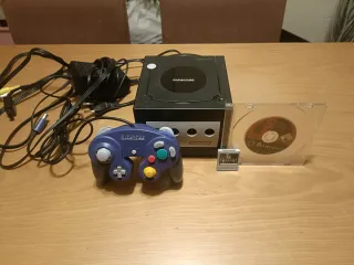 Nintendo GameCube Nero + Controller + Gioco + Memoria