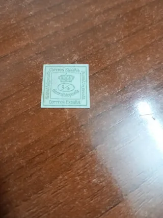Sello Correos España 1/4 Peseta