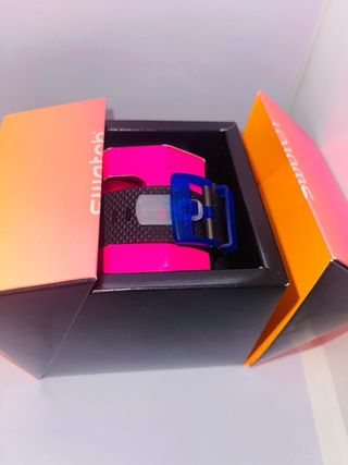 Reloj Swatch Azul y Rosa