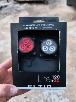 Kit Luces Bicicleta Lite 120+20