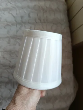 Pantallas de pinza para lámparas. Tengo 10