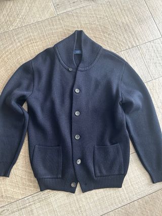 Chaqueta de punto azul Dieretti - Talla M